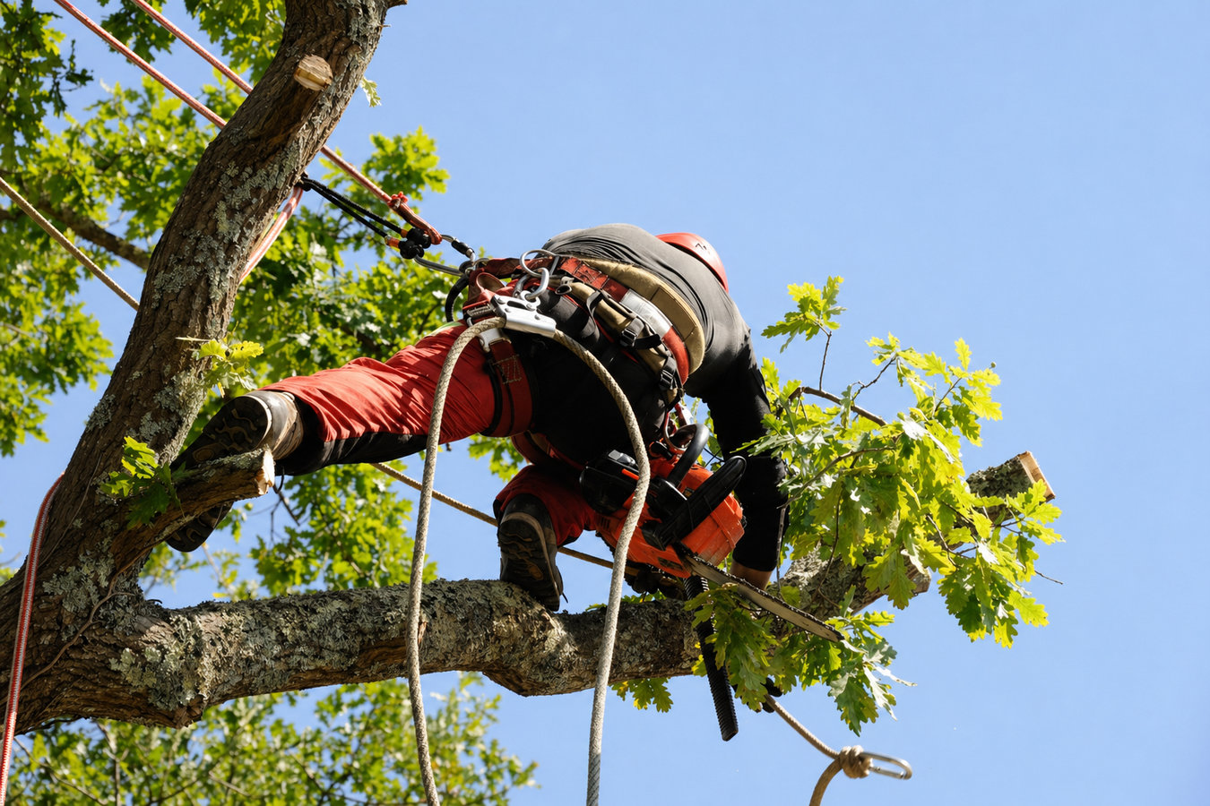 Commercial tree service